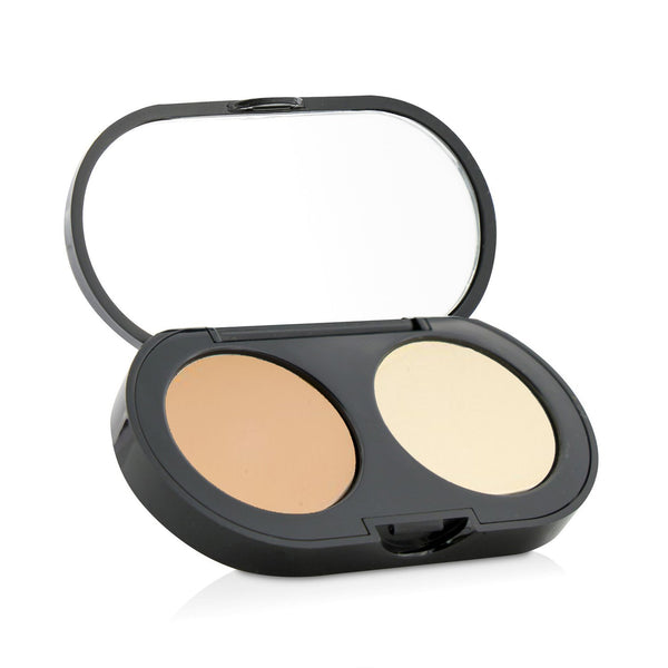 Bobbi Brown New Creamy Concealer Kit - Warm Natural Creamy Concealer + Pale Yellow Sheer Finish Pressed Powder  3.1g/0.11oz