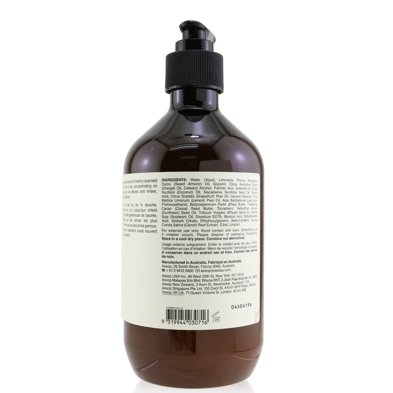 Aesop Rind Concentrate Body Balm 
