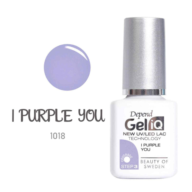 DEPEND COSMETIC Gel iQ UV/LED Polish - I Purple You #1018  Fixed Size