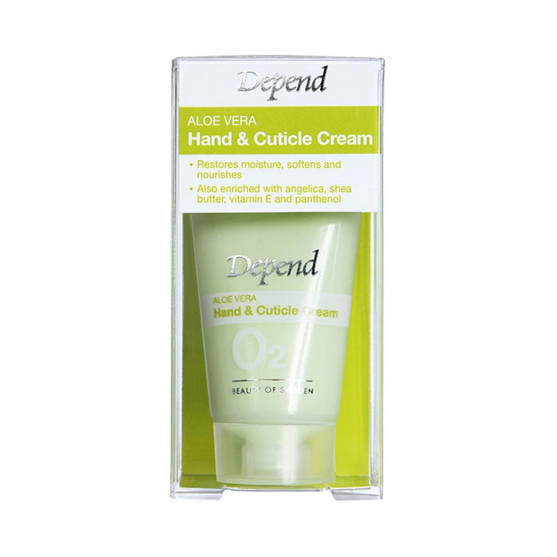 DEPEND COSMETIC O2 Aloe Vera Hand & Cuticle Cream  Fixed Size