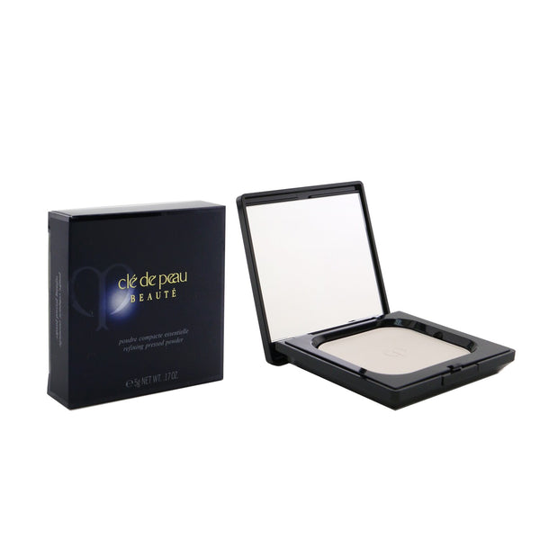 Cle De Peau Refining Pressed Powder (With Case & Puff) 