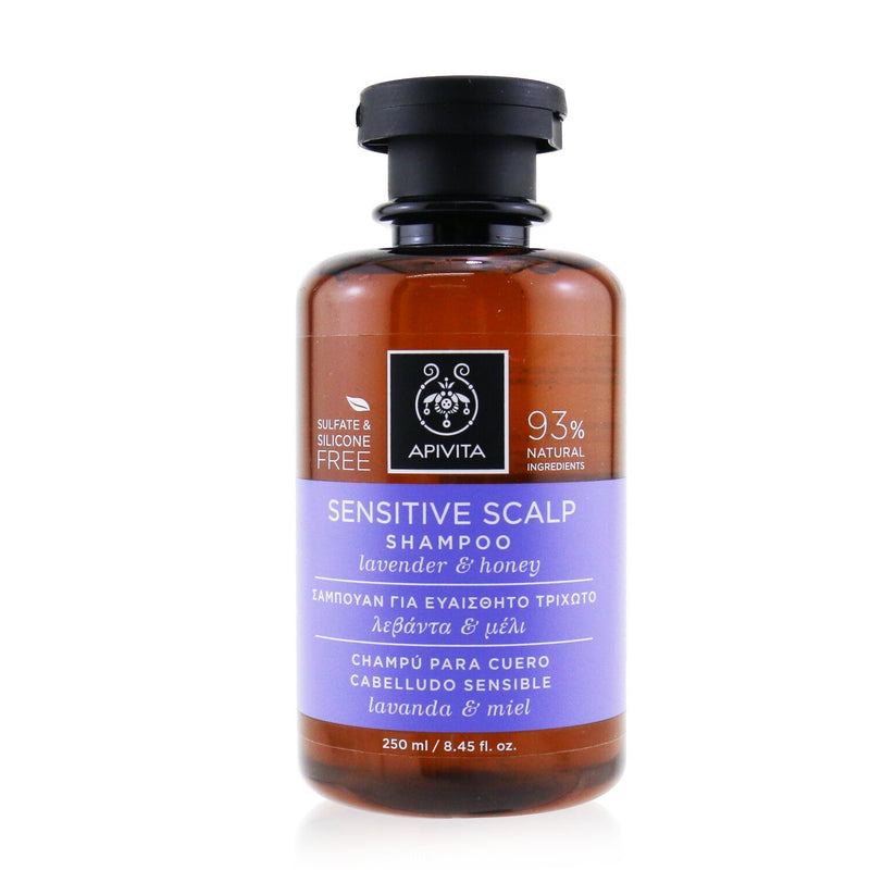 Apivita Shampoo with Lavender & Honey (For Sensitive Scalp)  250ml/8.45oz