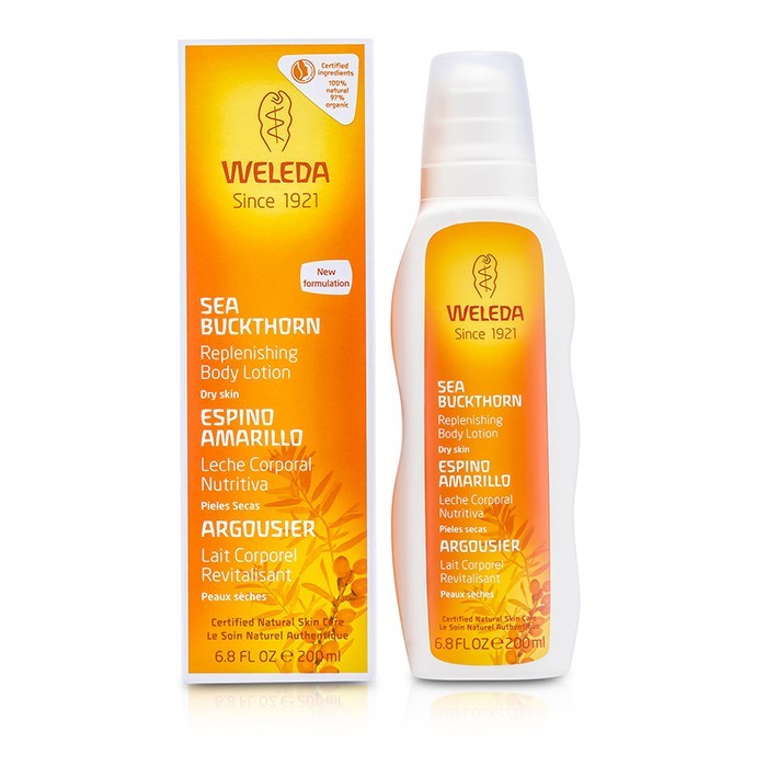 Weleda Sea Buckthorn Replenishing Body Lotion For Dry Skin 200ml/6.8oz