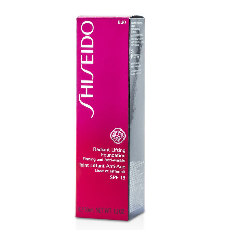 Shiseido Radiant Lifting Foundation SPF 15 - # B20 Natural Light Beige 