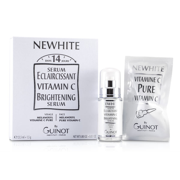 Guinot Newhite Vitamin C Brightening Serum (Brightening Serum 23.5ml/0.8oz + Pure Vitamin C 1.5g/0.05oz) 