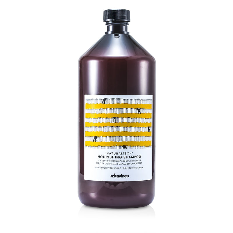 Davines Natural Tech Nourishing Shampoo (For Dehydrated Scalp and Dry, Brittle Hair) 