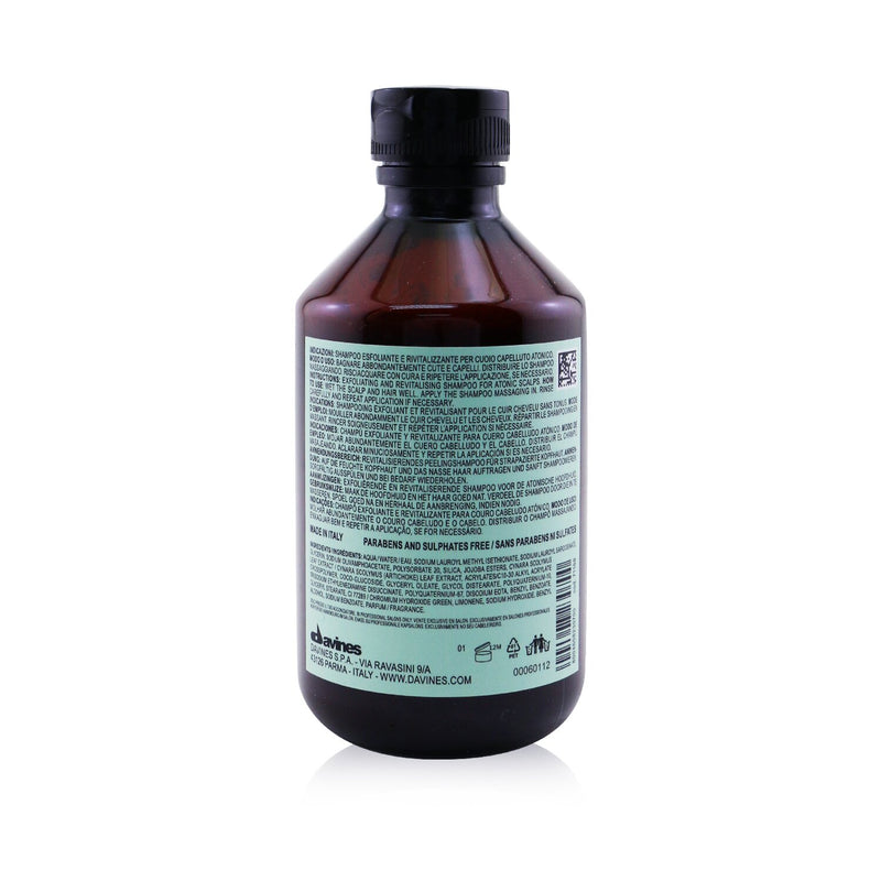 Davines Natural Tech Detoxifying Scrub Shampoo (For Atonic Scalp) 