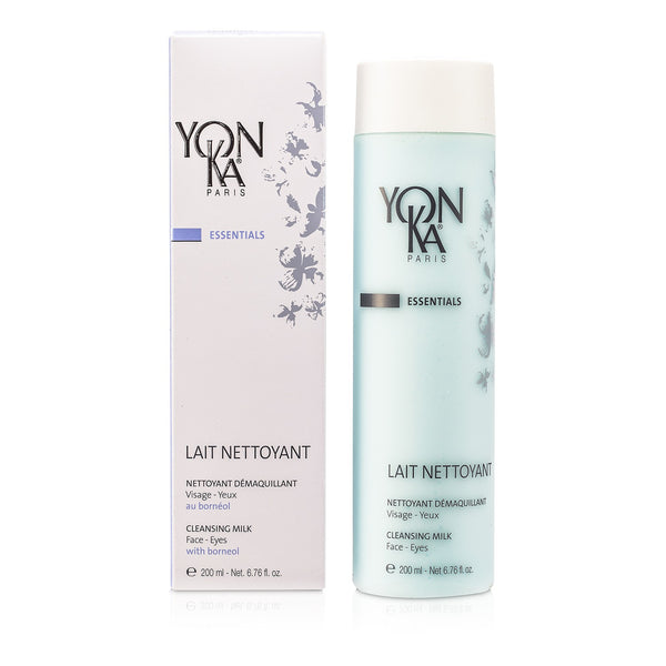 Yonka Essentials Cleansing Milk With Borneol - Face, Eyes & Lips  200ml/6.76oz