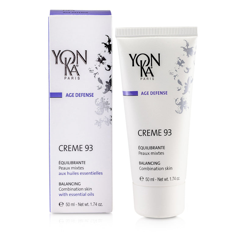 Yonka Age Defense Creme 93 With Essential Oils - Balancing (Combination Skin) 