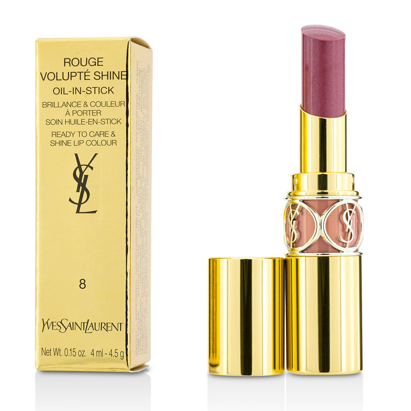 Yves Saint Laurent Rouge Volupte Shine - # 8 Pink In Confidence/ Pink Blouson 