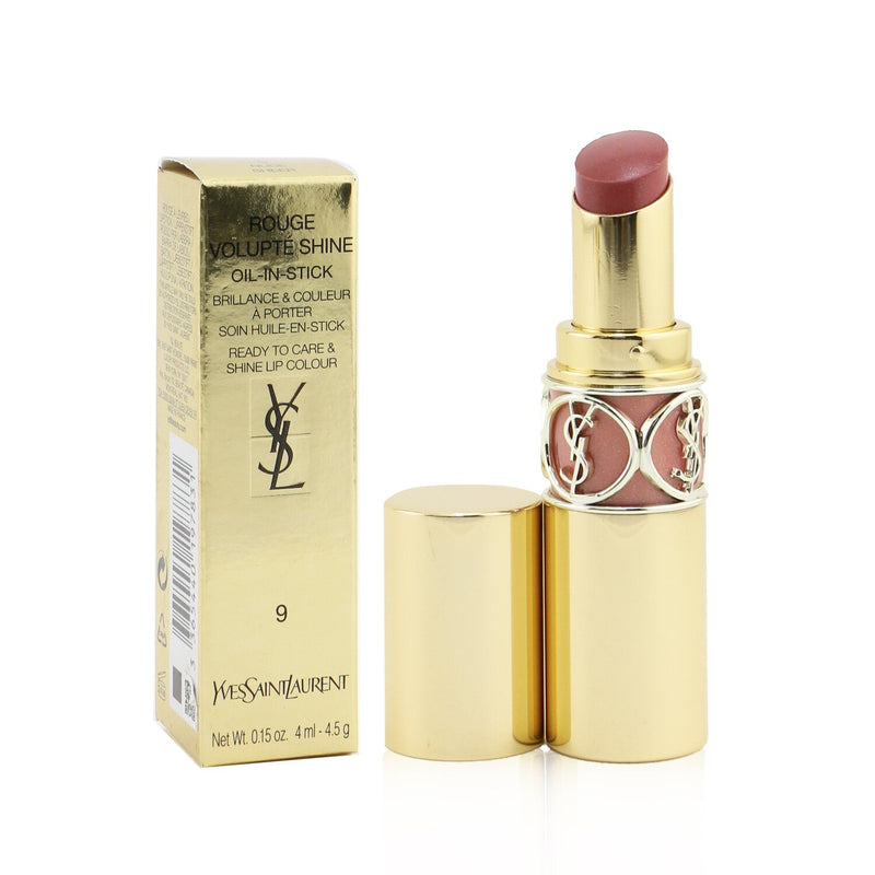 Yves Saint Laurent Rouge Volupte Shine - # 9 Nude In Private/ Nude Sheer 