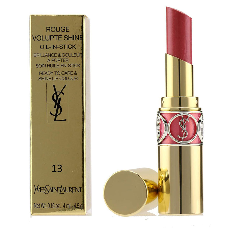 Yves Saint Laurent Rouge Volupte Shine - # 13 Pink In Paris/ Pink Babylone 