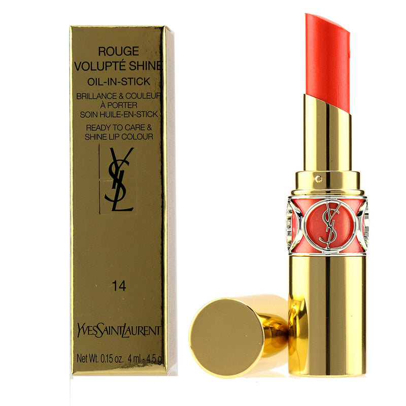 Yves Saint Laurent Rouge Volupte Shine - # 14 Corail In Touch  3.2g/0.11oz