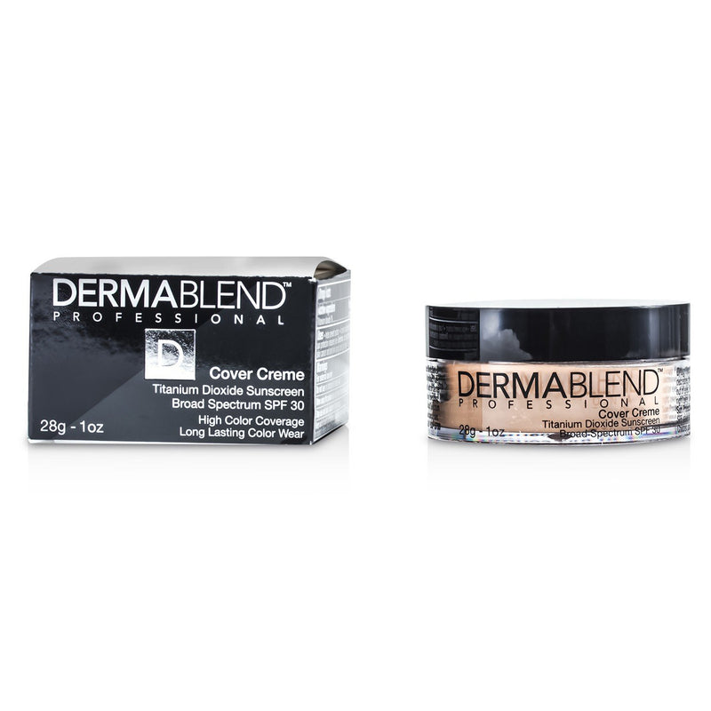 Dermablend Cover Creme Broad Spectrum SPF 30 (High Color Coverage) - Toasted Brown  28g/1oz