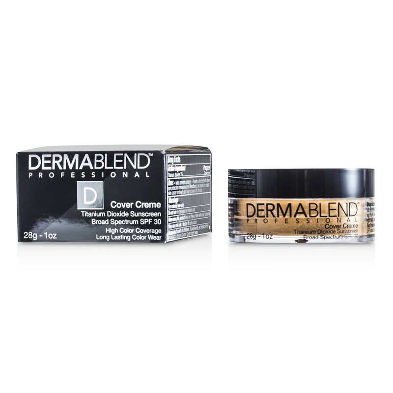 Dermablend Cover Creme Broad Spectrum SPF 30 (High Color Coverage) - Sand Beige  28g/1oz