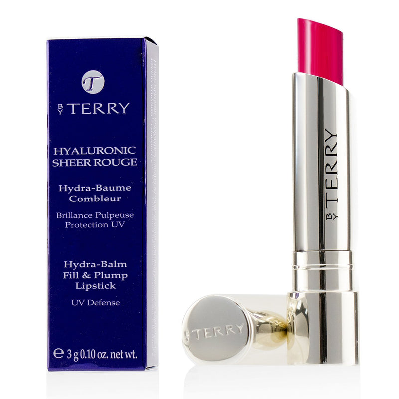 By Terry Hyaluronic Sheer Rouge Hydra Balm Fill & Plump Lipstick (UV Defense) - # 6 Party Girl  3g/0.1oz