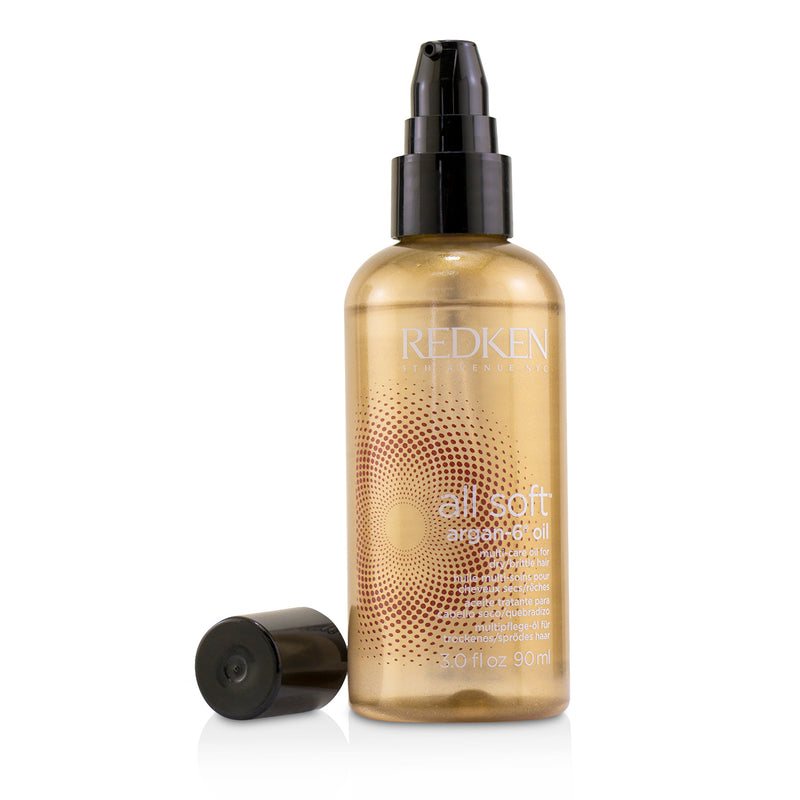 Redken All Soft Argan-6 Oil (Multi-Care Oil For Dry or Brittle Hair) 