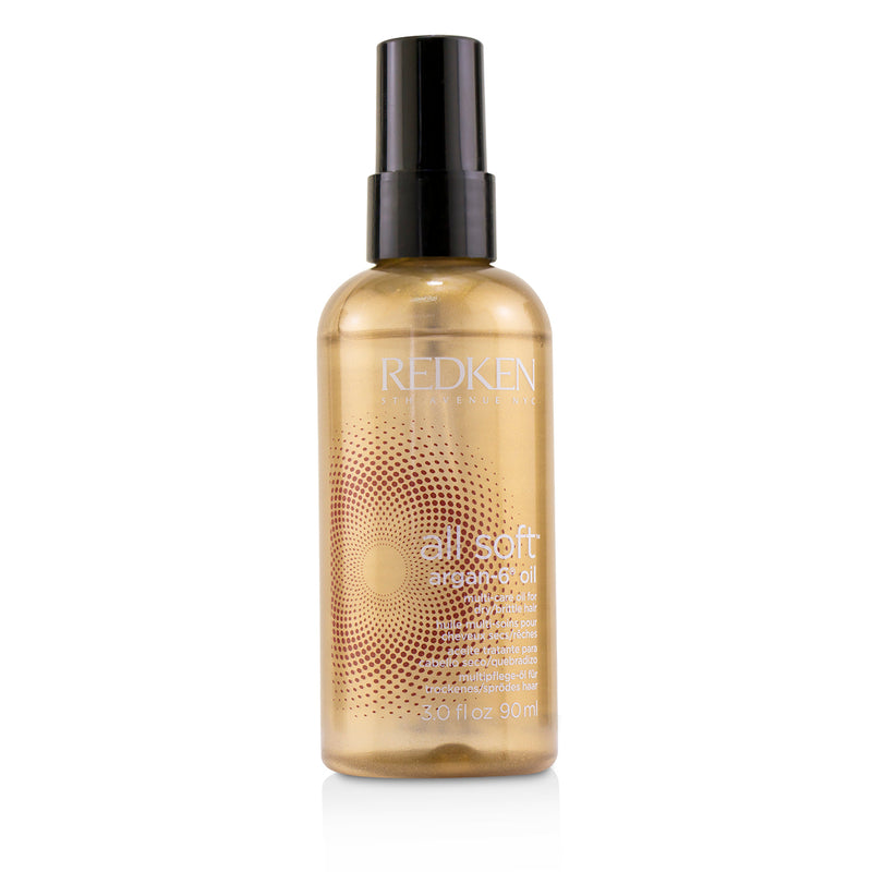 Redken All Soft Argan-6 Oil (Multi-Care Oil For Dry or Brittle Hair) 