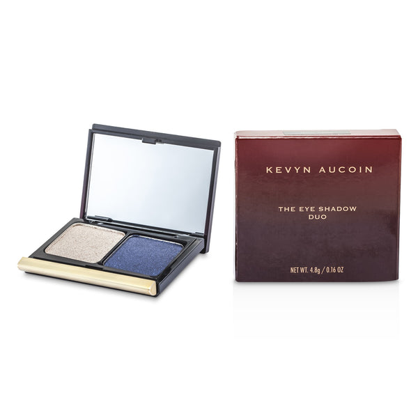 Kevyn Aucoin The Eye Shadow Duo - # 206 Taupe Shimmer / Blackened Blue Shimmer 