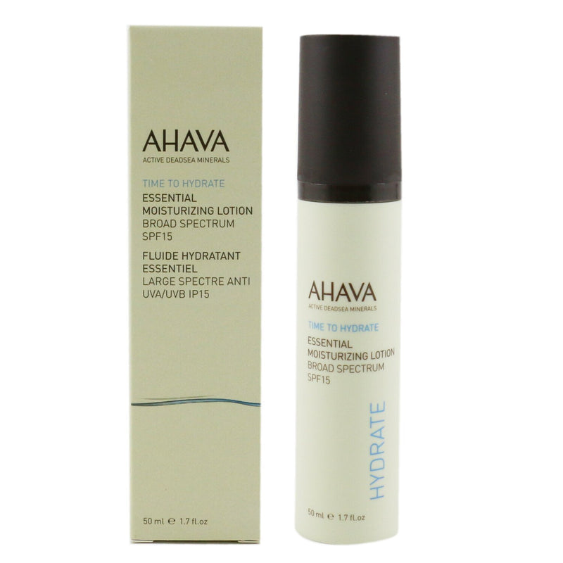 Ahava Time To Hydrate Essential Moisturizing Lotion SPF 15 