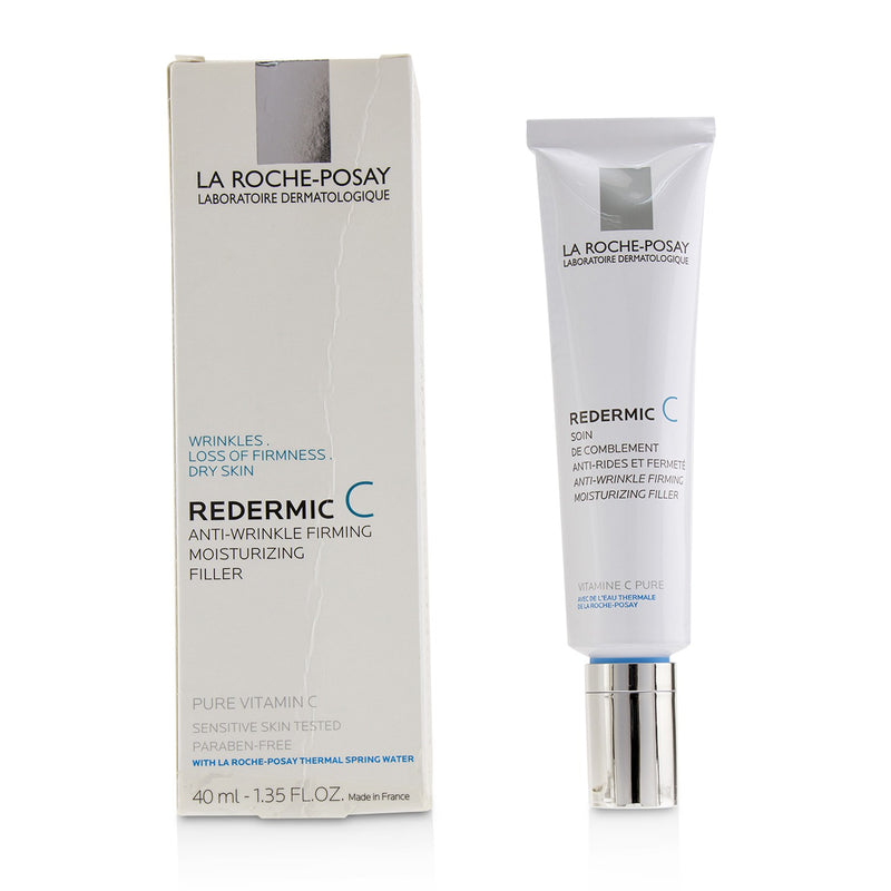 La Roche Posay Redermic C Daily Sensitive Skin Anti-Aging Fill-In Care - Dry Skin (Box Slightly Damaged)  40ml/1.35oz