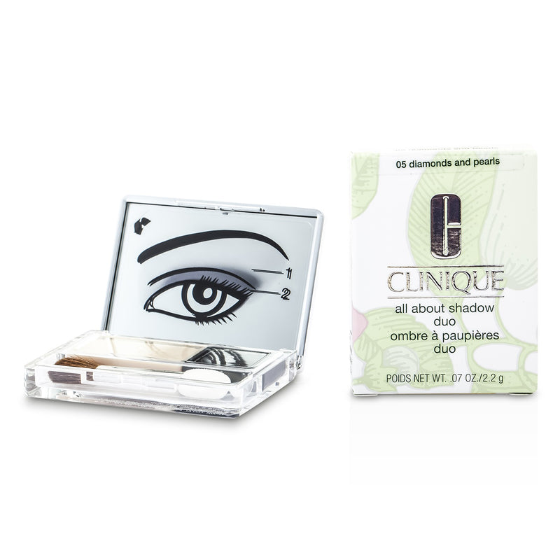 Clinique All About Shadow Duo - # 05 Diamonds and Pearls 