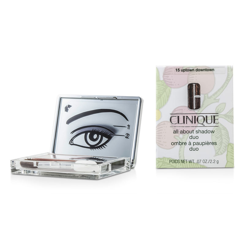 Clinique All About Shadow Duo - # 15 Uptown Downtown 