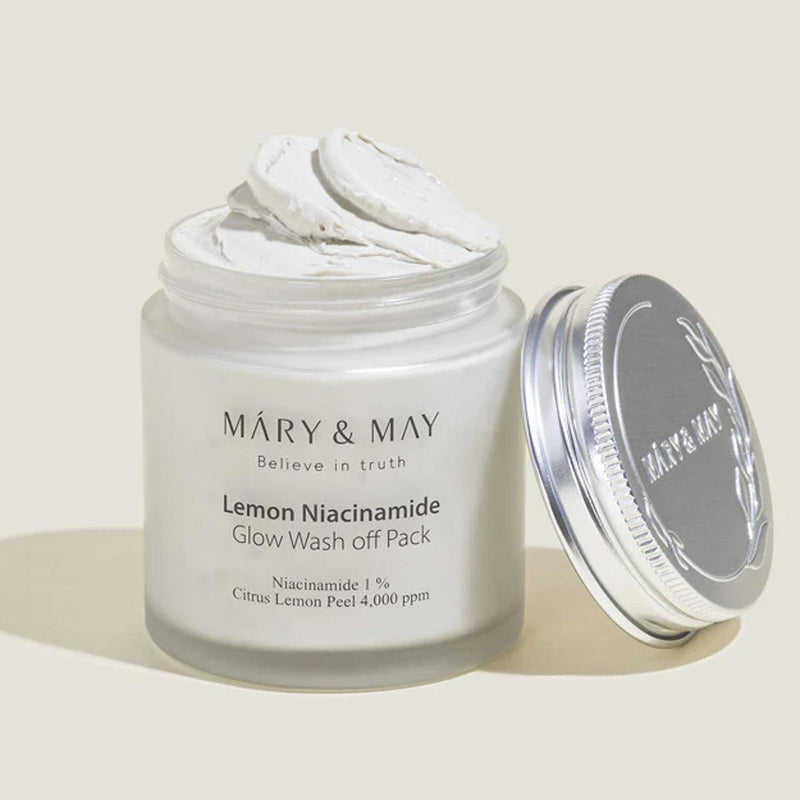 Mary & May Lemon Niacinamide Glow Wash off Pack  125g
