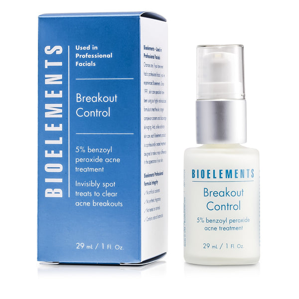 Bioelements Breakout Control - 5% Benzoyl Peroxide Acne Treatment (For Very Oily, OIly, Combination, Acne Skin Types) 
