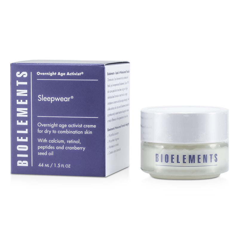 Bioelements Sleepwear - For Dry to Combination Skin 