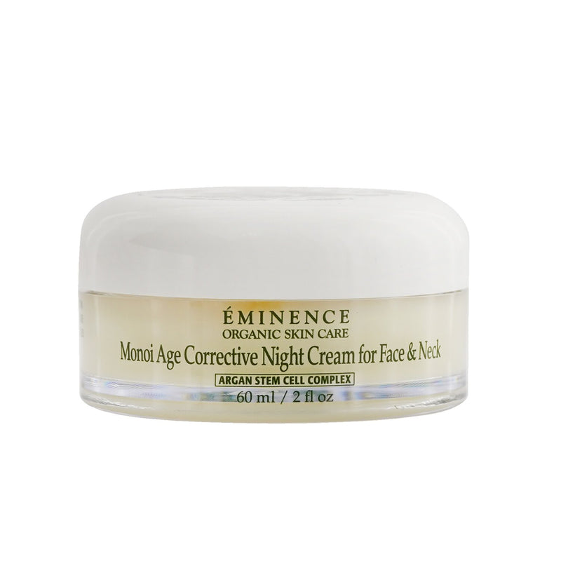 Eminence Monoi Age Corrective Night Cream for Face & Neck - For Normal to Dry Skin, especially Mature  60ml/2oz