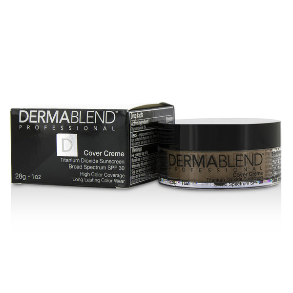 Dermablend Cover Creme Broad Spectrum SPF 30 (High Color Coverage) - Cafe Brown 