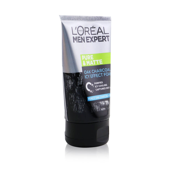 L'Oreal Men Expert Pure & Matte Icy Effect Charcoal Black Foam 