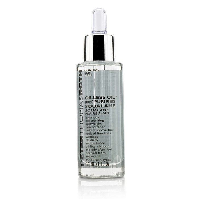 Peter Thomas Roth Oilless Oil 100% Purified Squalane Moisturizing Lightweight Skin Softener 30ml/1oz