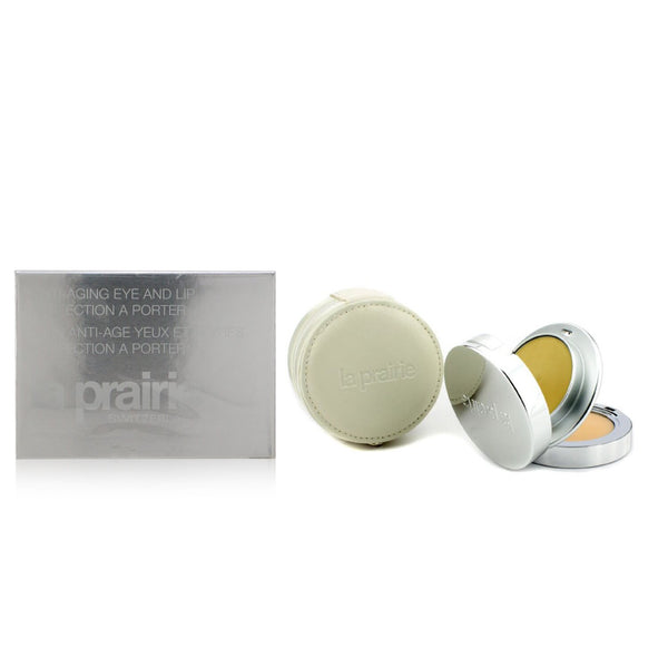 La Prairie Anti-Aging Eye & Lip Perfection A Porter: Eye Cream Gel 7.5g/0.26oz + Lip Treatment Balm 7.5g/0.26oz 