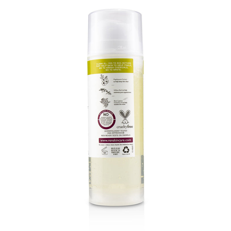 Ren Clarimatte T-Zone Control Cleansing Gel (For Combination To Oily Skin) 