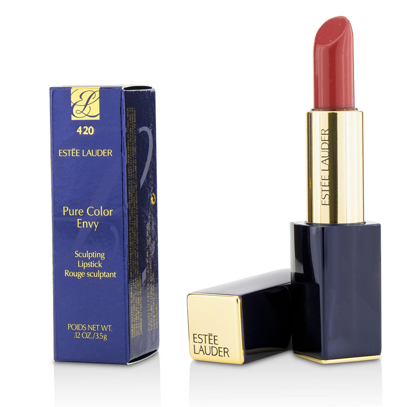 Estee Lauder Pure Color Envy Sculpting Lipstick - # 420 Rebellious Rose  3.5g/0.12oz