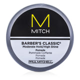 Paul Mitchell Mitch Barber's Classic Moderate Hold/High Shine Pomade  85g/3oz