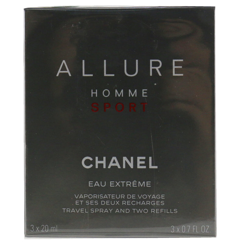 Chanel Allure Homme Sport Eau Extreme Travel Spray (With 2 Refills) 