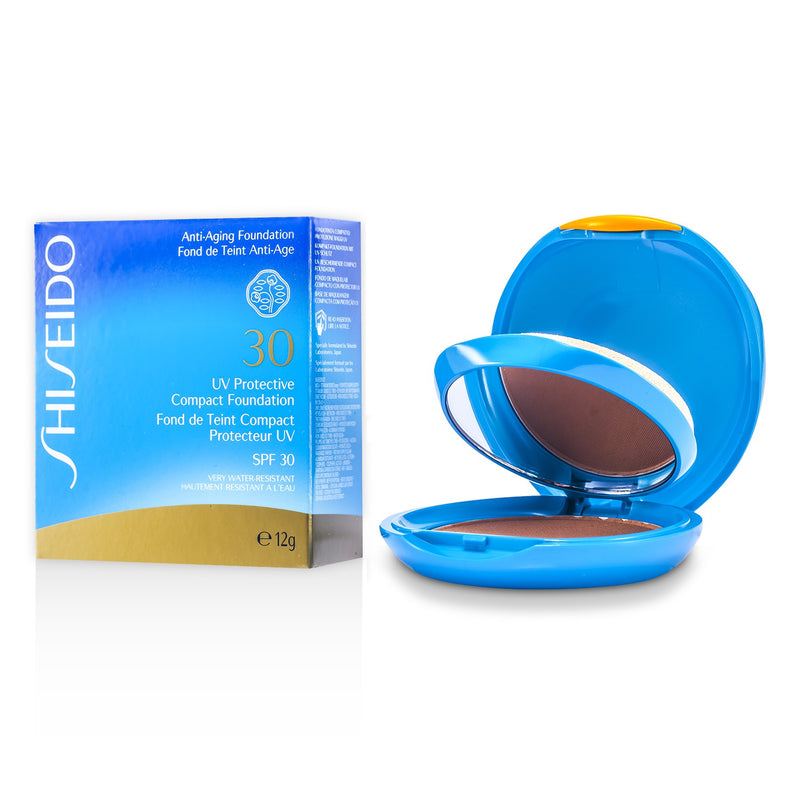 Shiseido UV Protective Compact Foundation SPF 30 (Case+Refill) - # SP70 Dark Ivory  12g/0.42oz