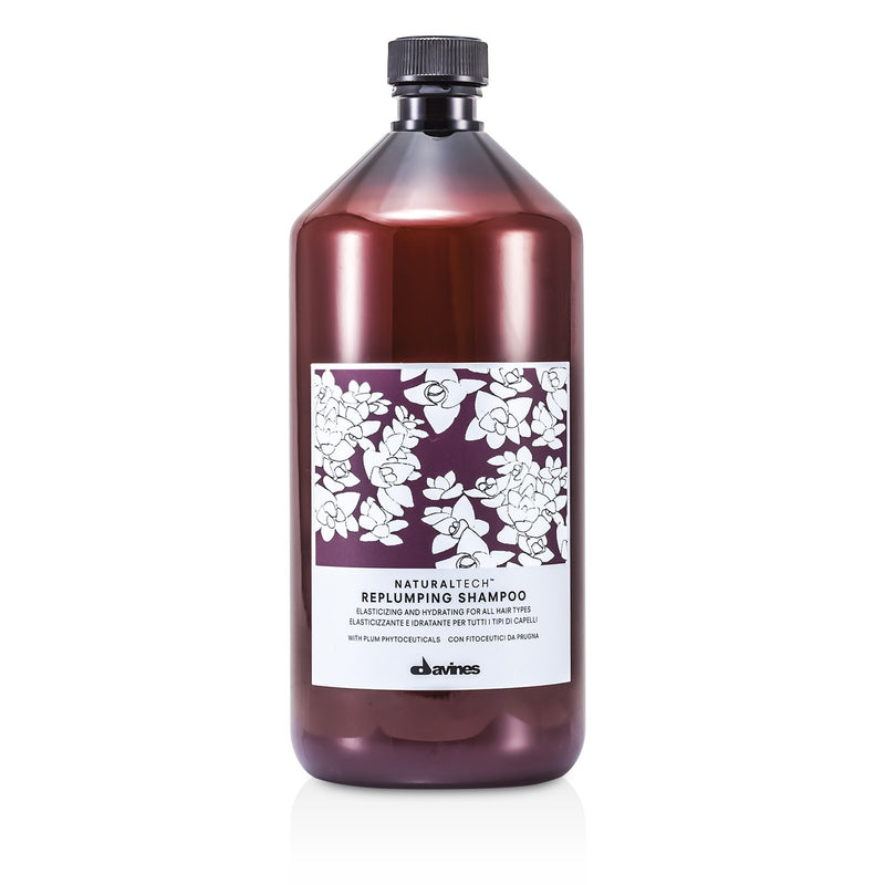 Davines Natural Tech Replumping Shampoo (For All Hair Types)  1000ml/33.8oz