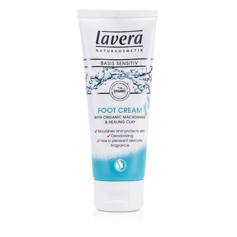 Lavera Basis Sensitiv Foot Cream  75ml/2.5oz