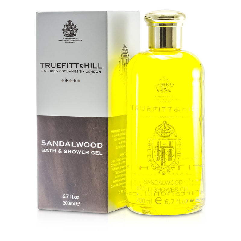 Truefitt & Hill Sandalwood Bath & Shower Gel  200ml/6.7oz