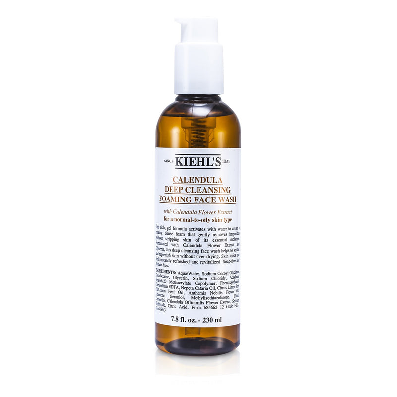 Kiehl's Calendula Deep Cleansing Foaming Face Wash 