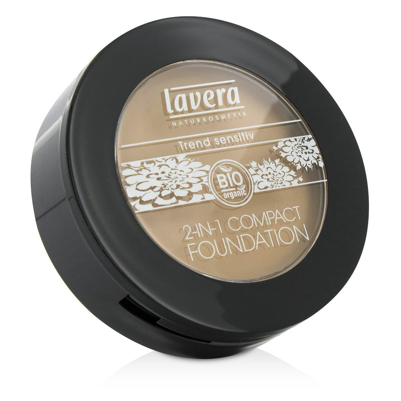 Lavera 2 In 1 Compact Foundation - # 03 Honey  10g/0.32oz