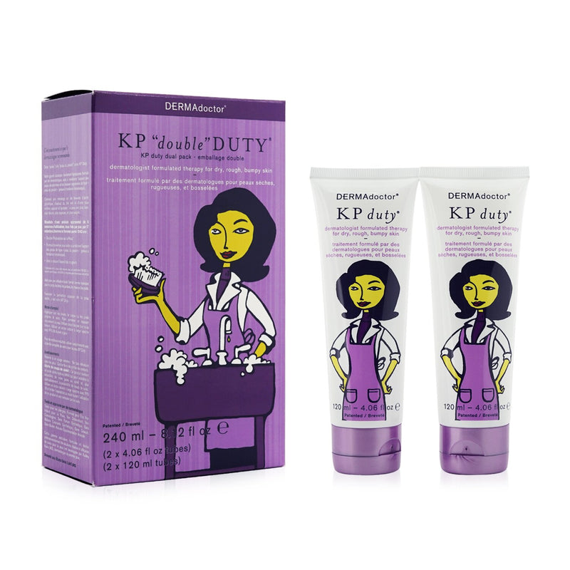 DERMAdoctor KP 'Double' Duty Duo Pack - Dermatologist Moisturizing Therapy (For Dry Skin) 