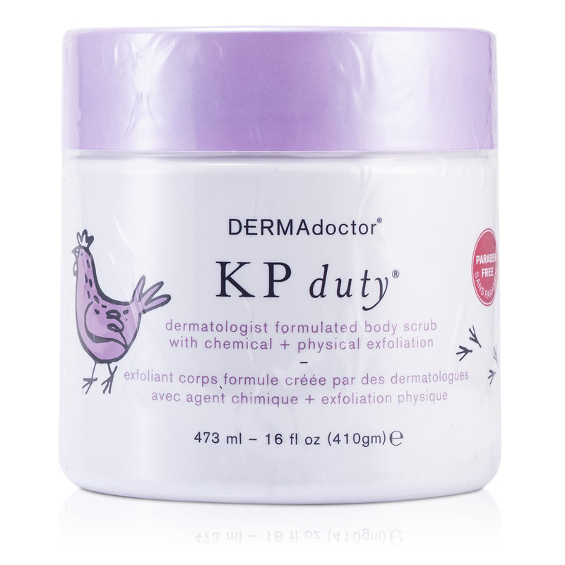 DERMAdoctor KP Duty Dermatologist Formulated Body Scrub 
