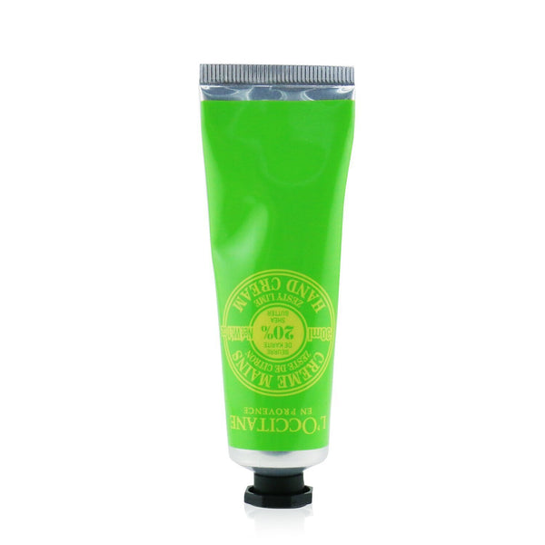 L'Occitane Shea Butter Zesty Lime Hand Cream 