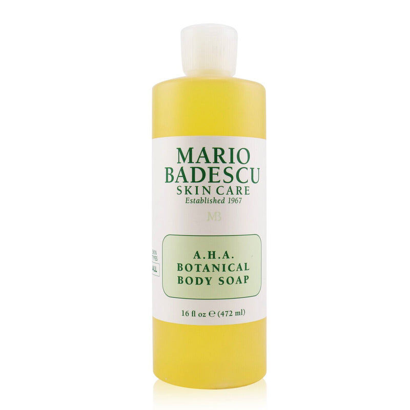 Mario Badescu A.H.A. Botanical Body Soap - For All Skin Types  472ml/16oz