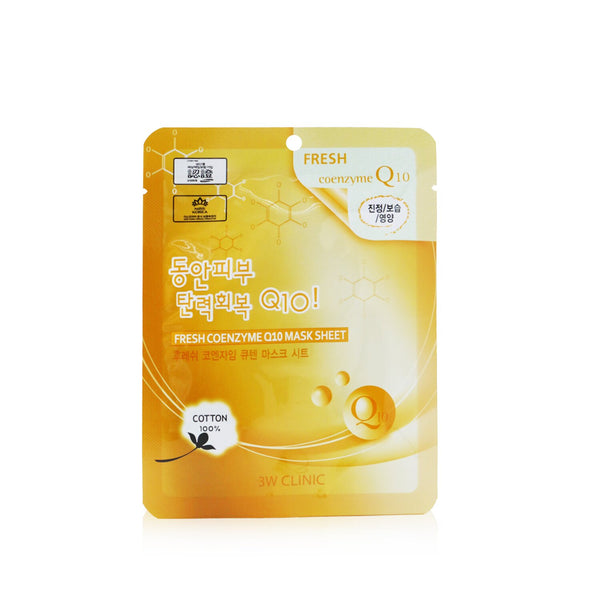 3W Clinic Mask Sheet - Fresh Coenzyme Q10 